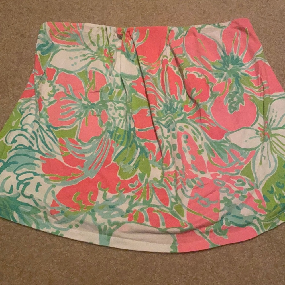 Lilly Pulitzer strapless top VGUC